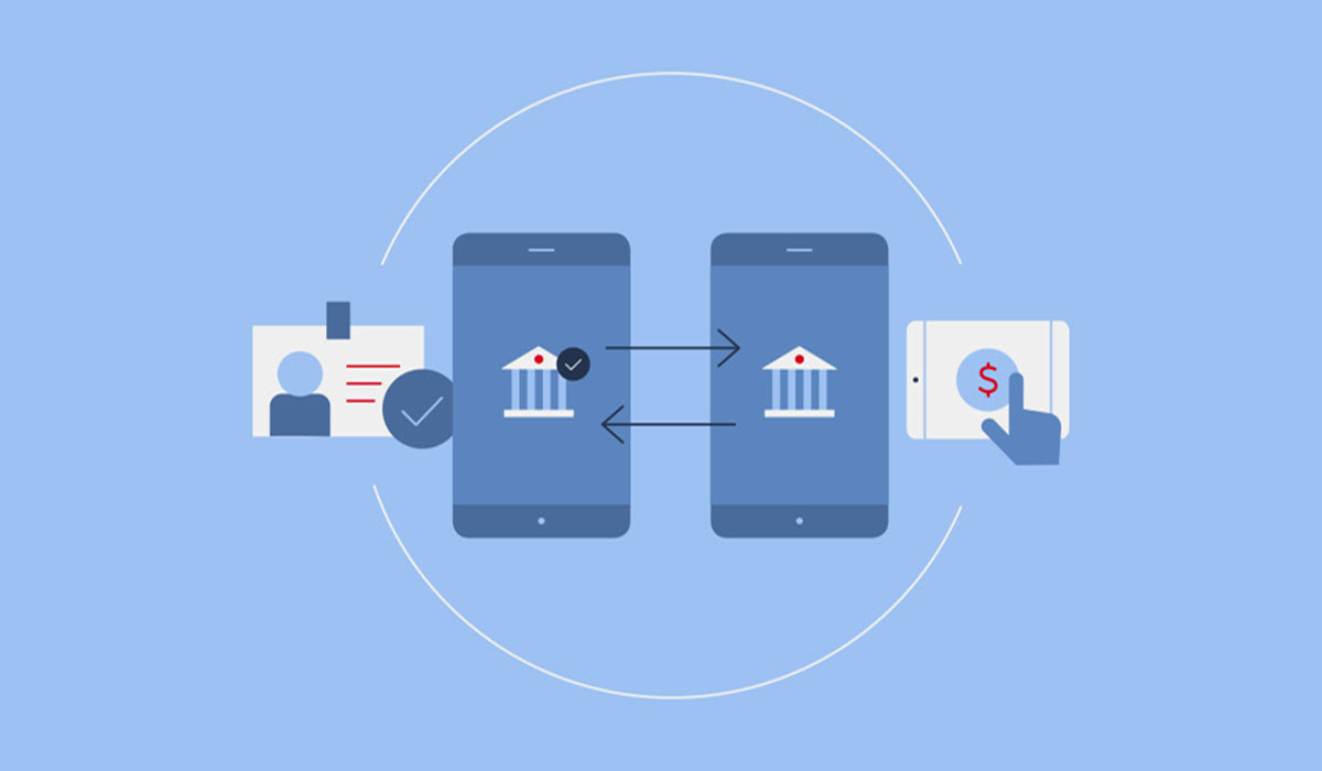 Two phones sharing payments