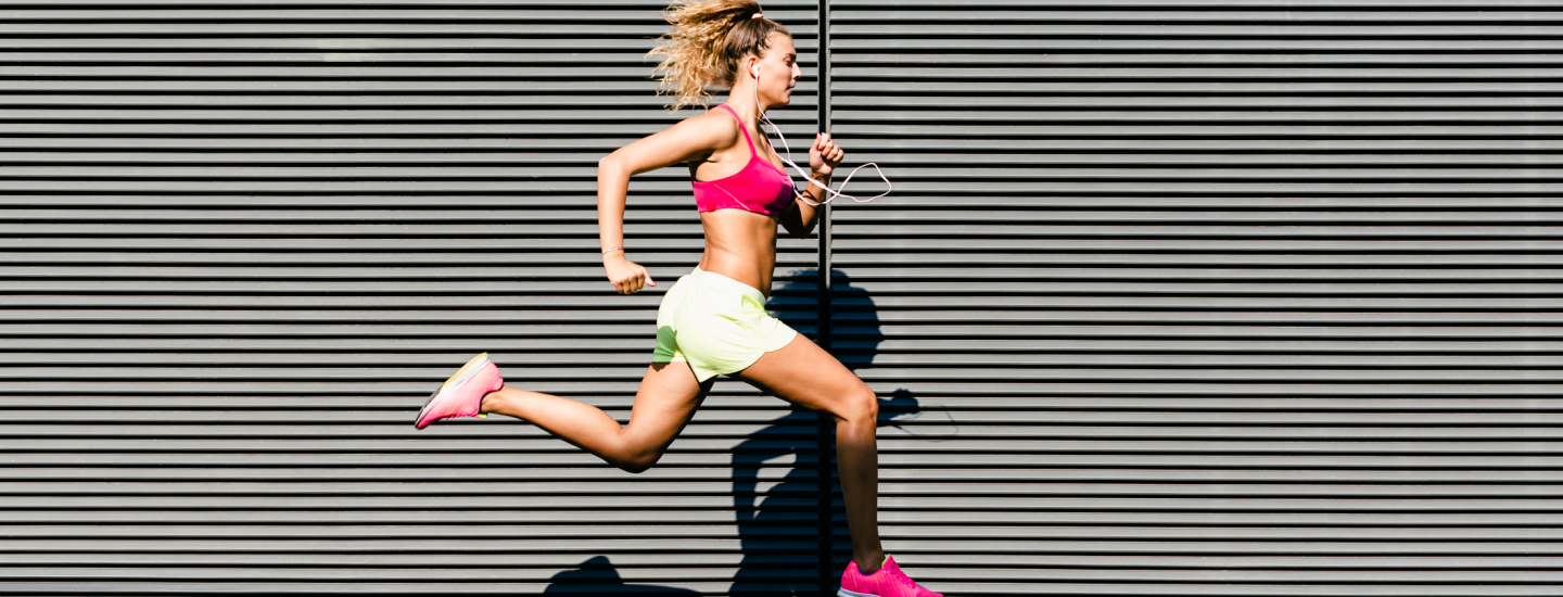 girl running